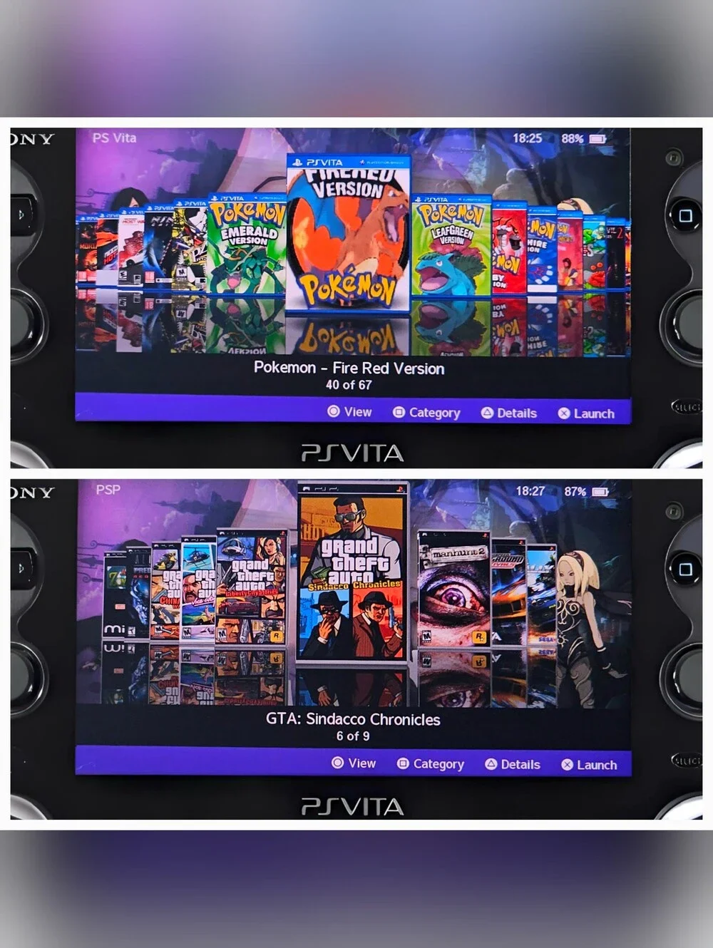 Sony PS Vita OLED 1100 Black Model | Plug & Play | Accessories & content
